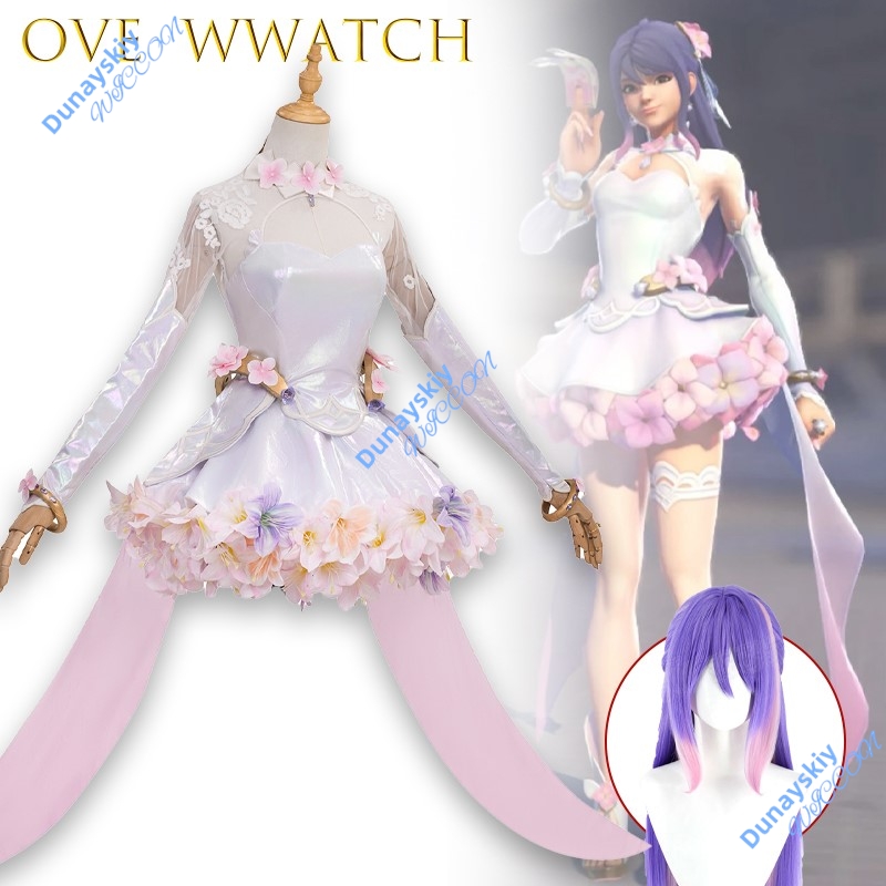Embroidery Knit - Braut Kiriko Komplettes Cosplay Outfit Hortensie