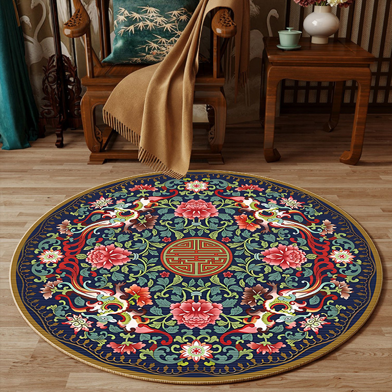 Embroidery Online Design - Chinesischen Stil Blumen Design Schlafzimmer Dekoration