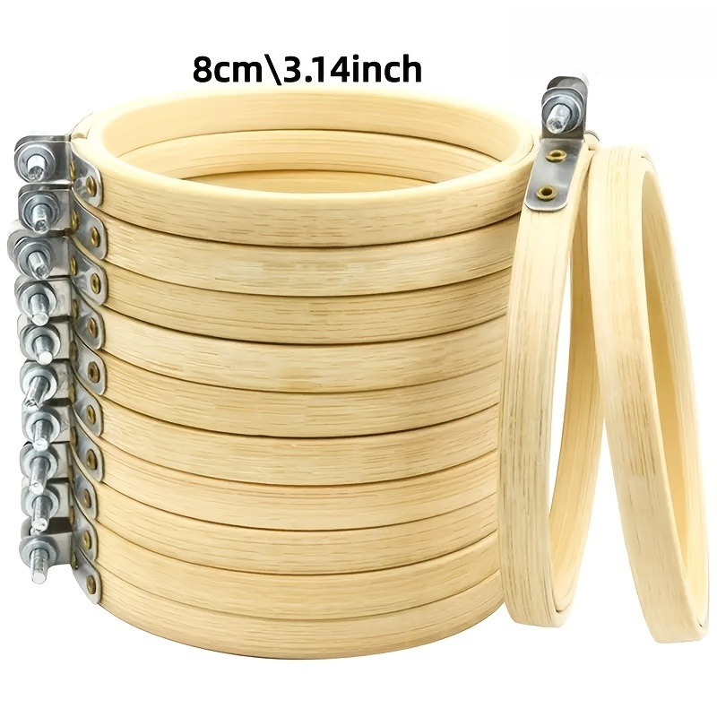 Embroidery Ring Sizes - 20 Stickrahmen mit Verstellbarer Größe im