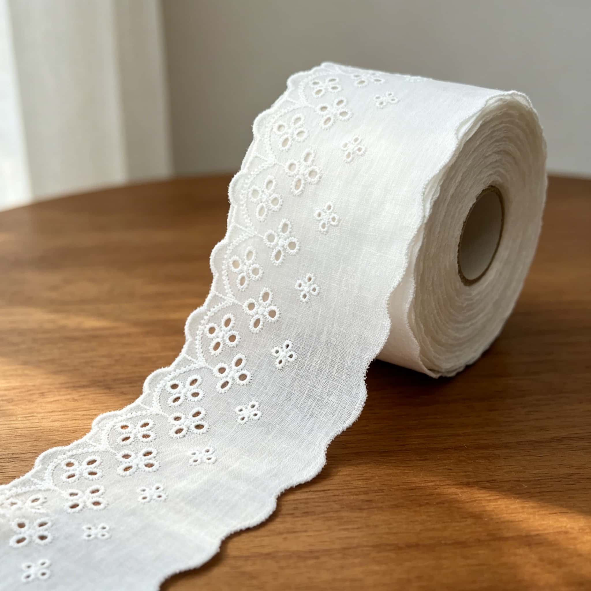 7,5 cm Baumwoll-Ösenband 4/16  – Embroidery Eyelet Bewertung und Preis
