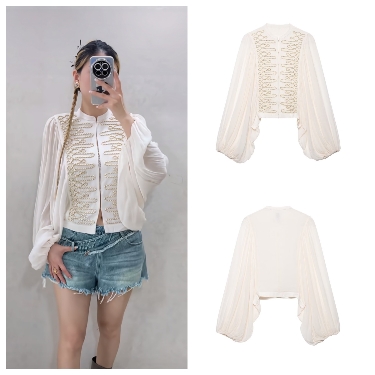 Guobioziy Rundhals-Shirt mit S – Embroidery On Shirt Bewertung und Preis