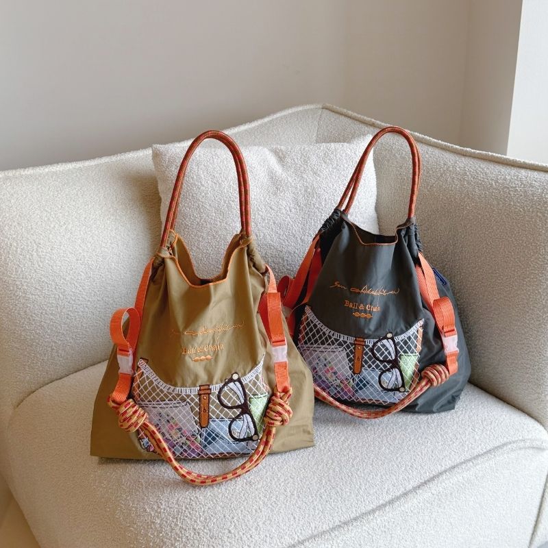 Neue Damen-Schultertasche im j – Embroidery Cat Bewertung und Preis
