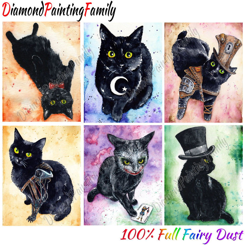Diamant Malerei Familie voller – Embroidery Cat Bewertung und Preis