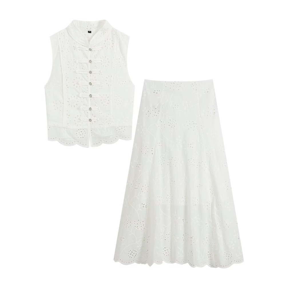 Damen Bestickte Lochstickerei- – Embroidery Eyelet Bewertung und Preis