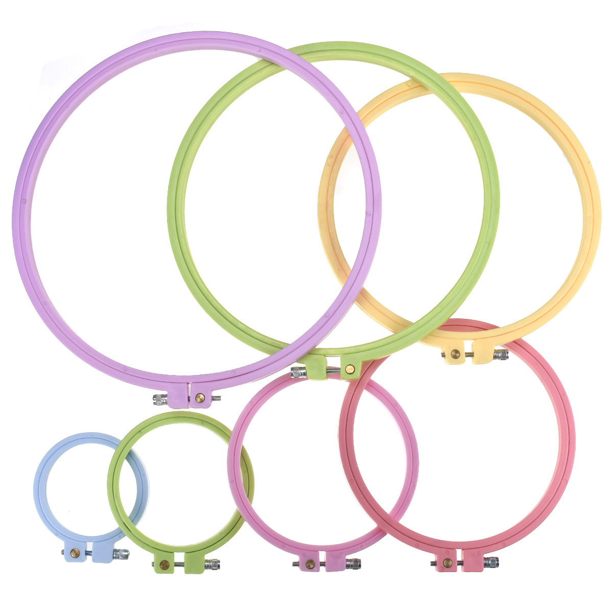 Runde Kreuzstich-Stickrahmen a – Embroidery Ring Sizes Bewertung und Preis