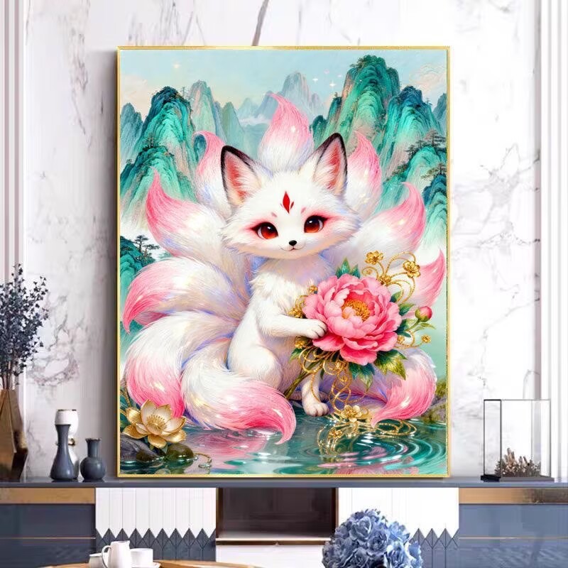 9CT 11CT Fuchs-Stickerei DIY C – Embroidery Tas Bewertung und Preis