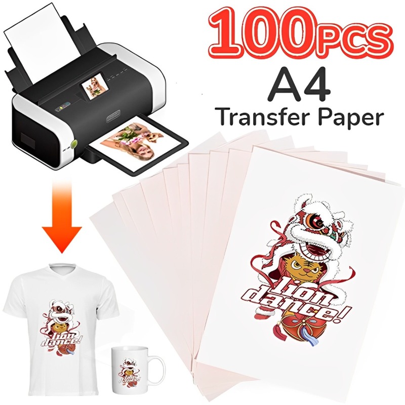 100–10 Stück A4 Sublimations-W – Transfer Paper Carbon Bewertung und Preis