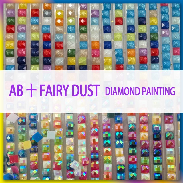 AB Fairy Dust DIY Diamant-Mosa – Embroidery Running Stitch Bewertung und Preis