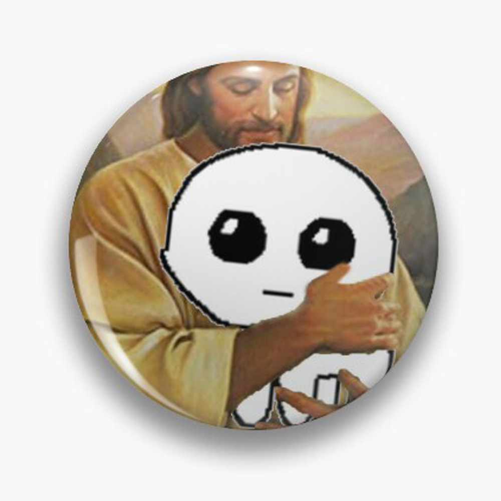 Jesus I Saw That Blechpins, Ju – Embroidery Letter M Bewertung und Preis