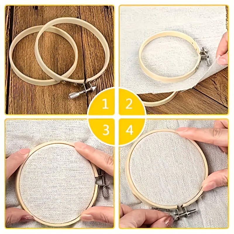 20 Stickrahmen mit Verstellbar – Embroidery Ring Sizes Bewertung und Preis