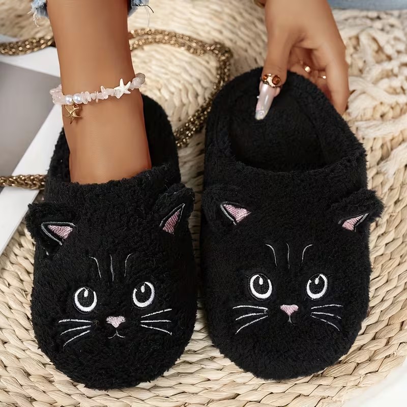 Gemütliche Unisex-Plüsch-Hauss – Embroidery Cat Bewertung und Preis